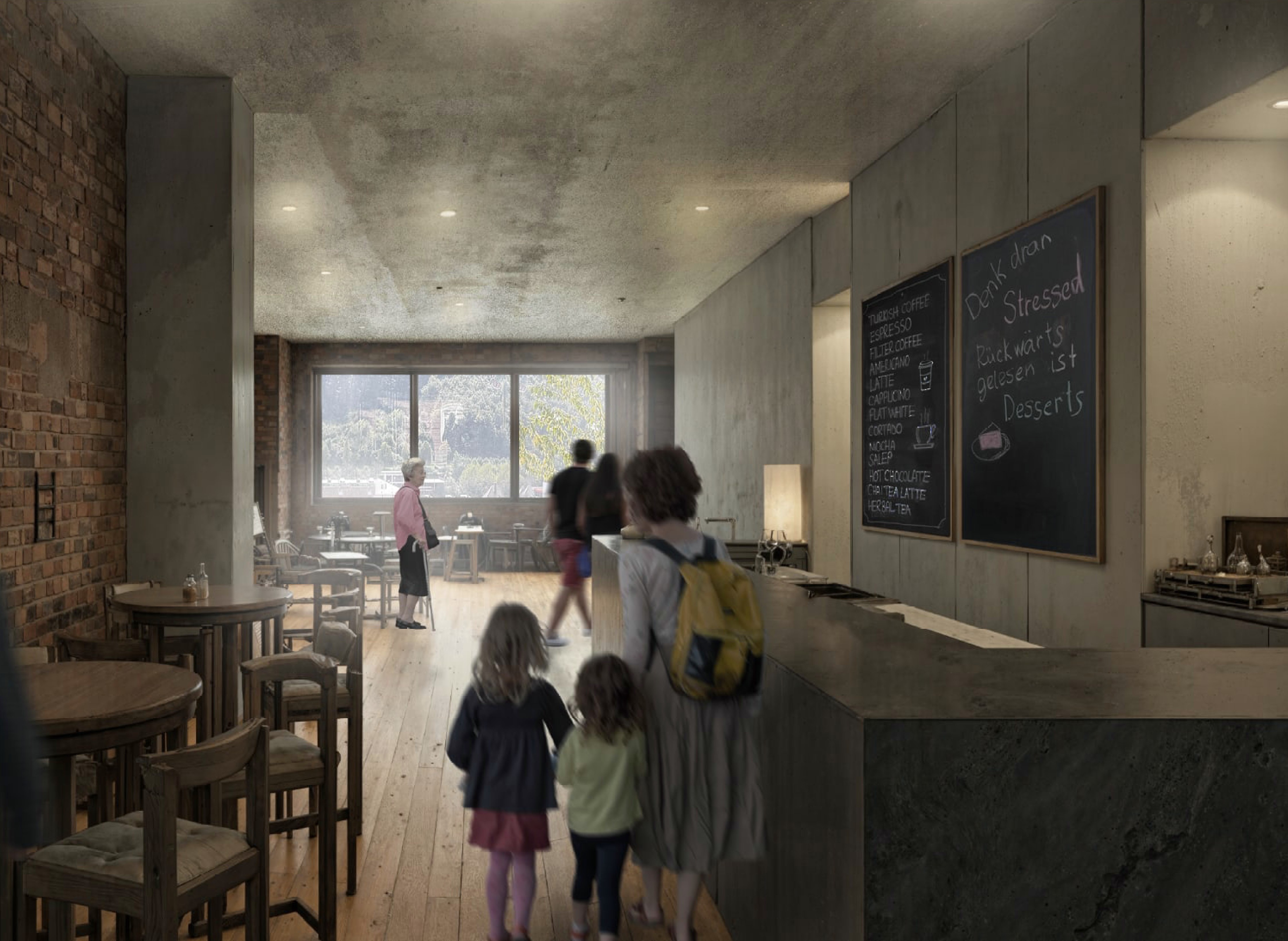 Sanierung Mehrfamilienhaus und Gastronomie ehemaliges Café Kipp Horb, Bauen im Bestand, Architektur, Sanierung